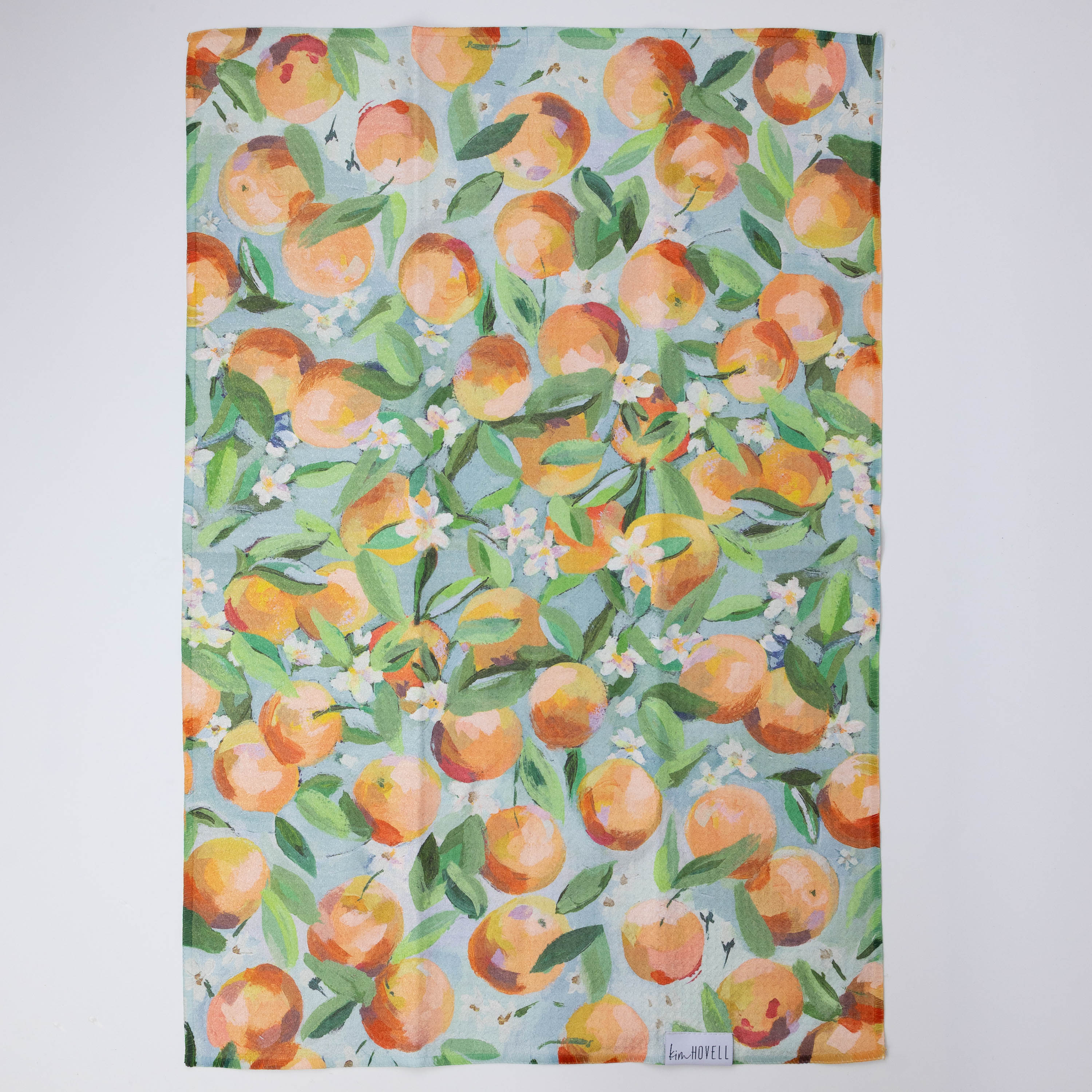 Tea Towel - Orange Blossom – Kim Hovell