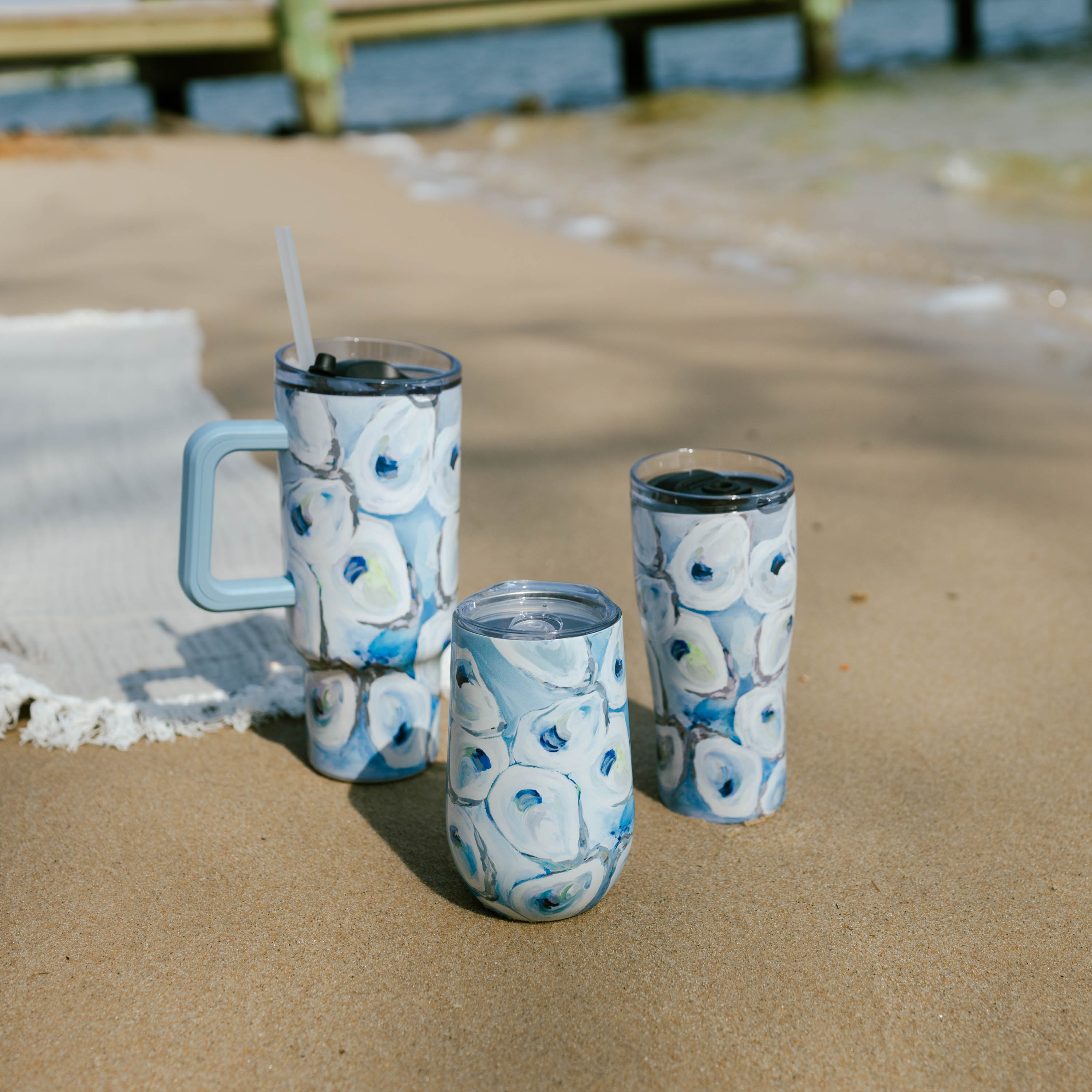 40oz Tumbler - Ebb and Flow – Kim Hovell