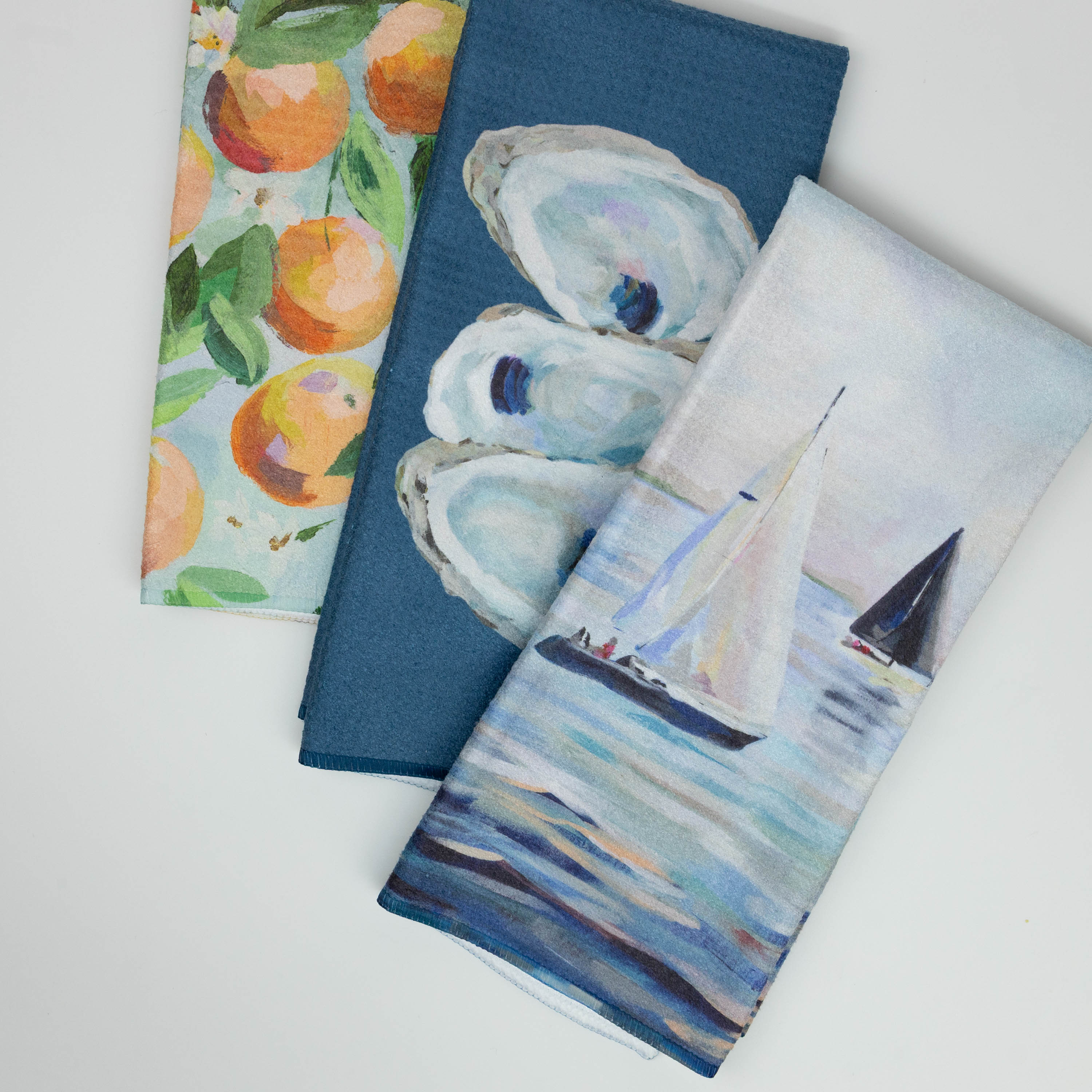 Tea Towel - Orange Blossom – Kim Hovell