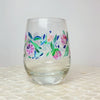 Kim Hovell Citrus Crush Libbey Wine Glass 