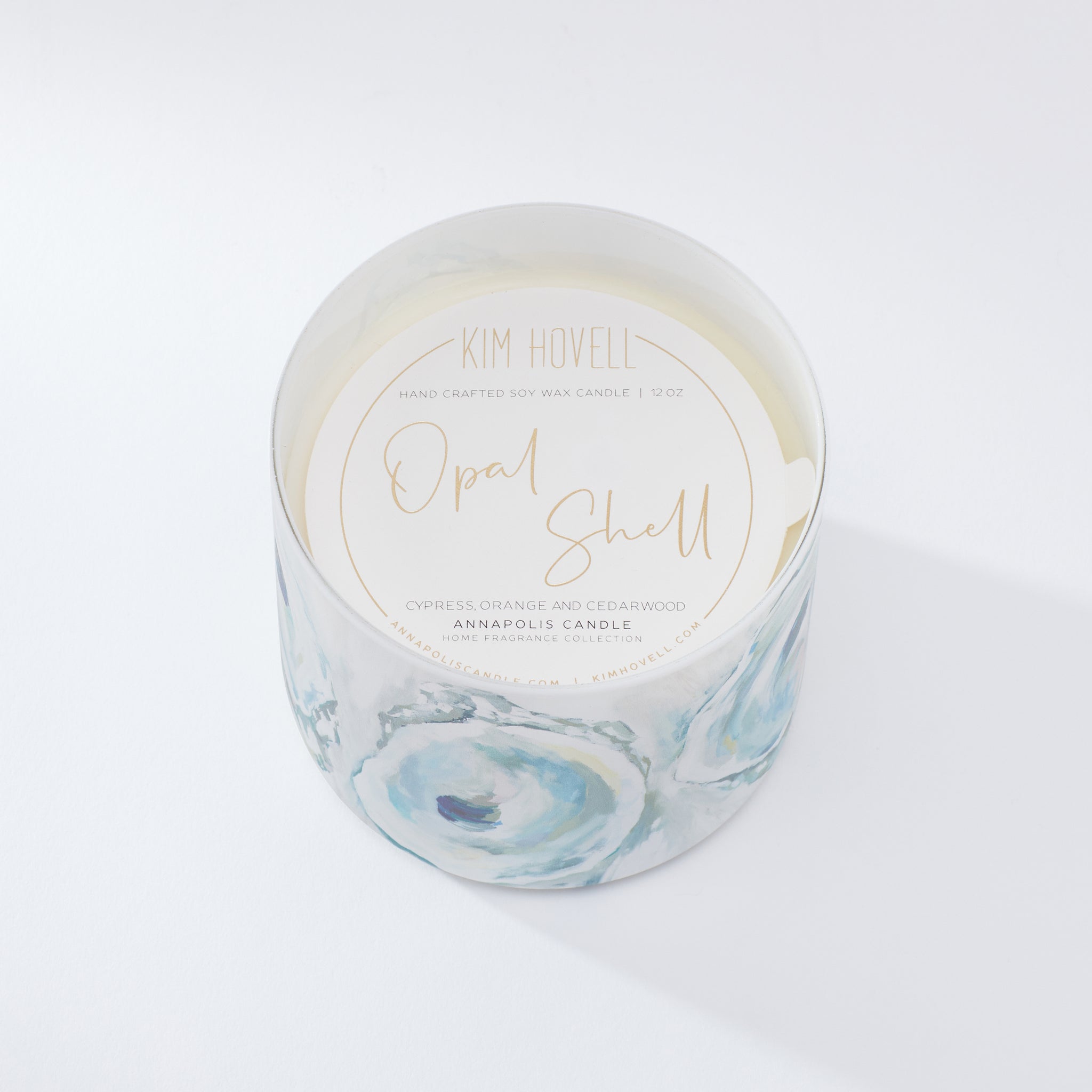 3-Wick Candle - Opal Shell – Kim Hovell