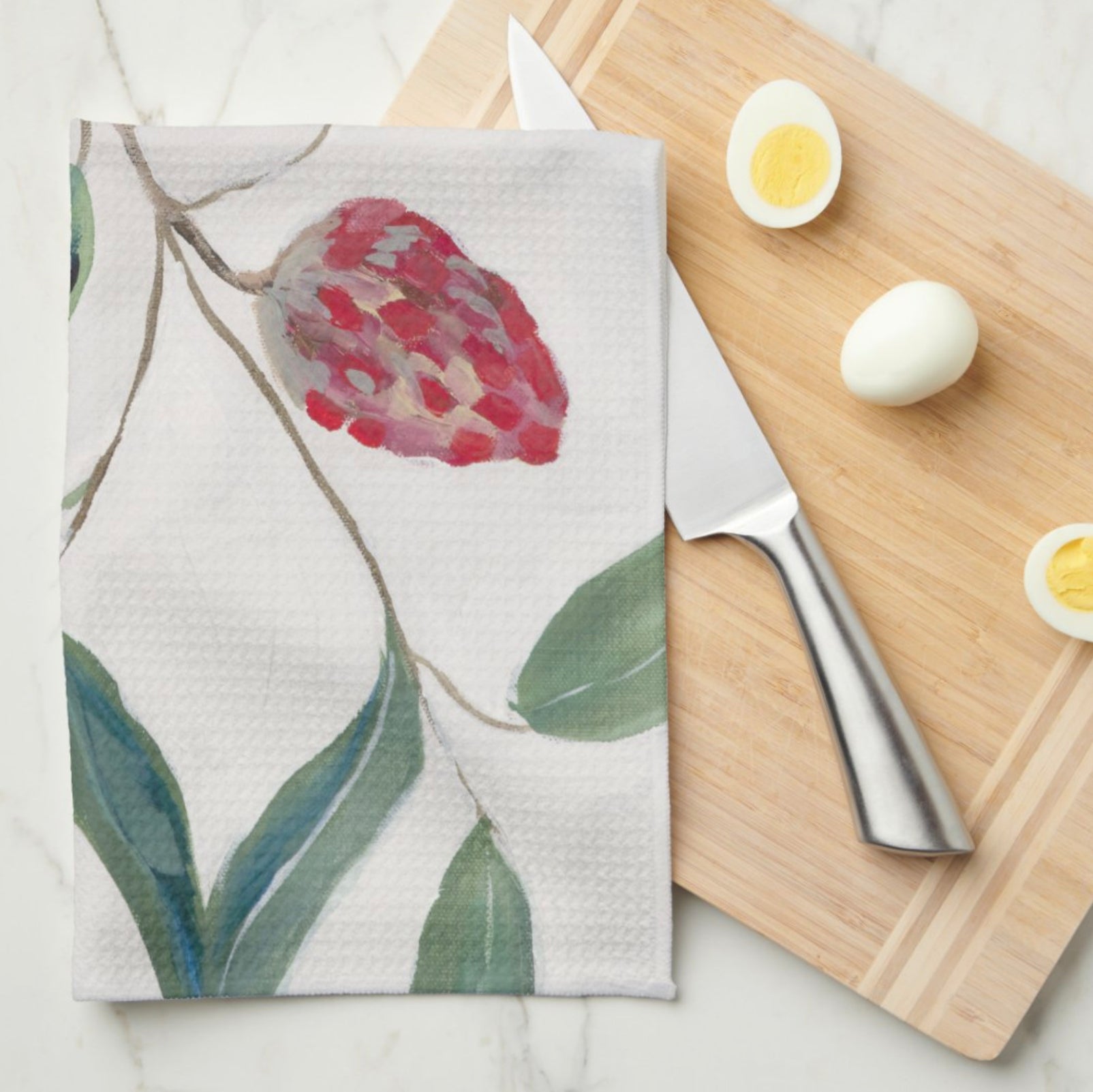 Magnolia Tea Towel - Magnolia
