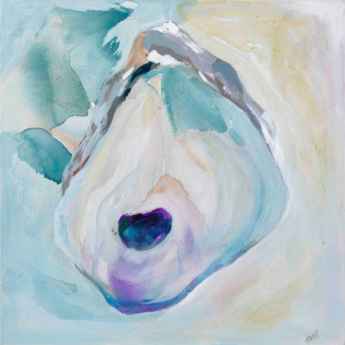 Sea Glass Shell Print – Kim Hovell